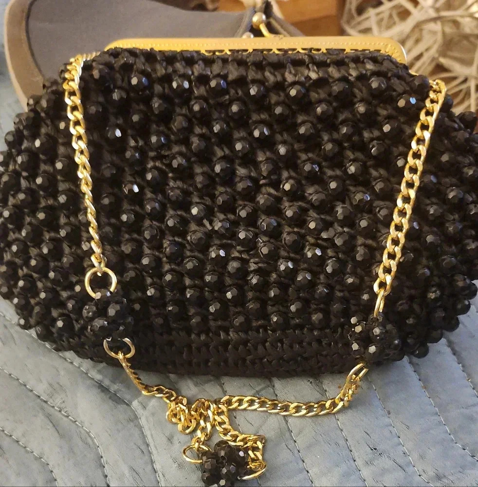 Antique like new  1920s women's mini purse made in italy